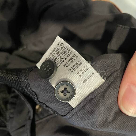 Royal Robbins Black Full Length Womens Outdoor Hiking Pants 6 Gorpcore Casual - Picture 11 of 11